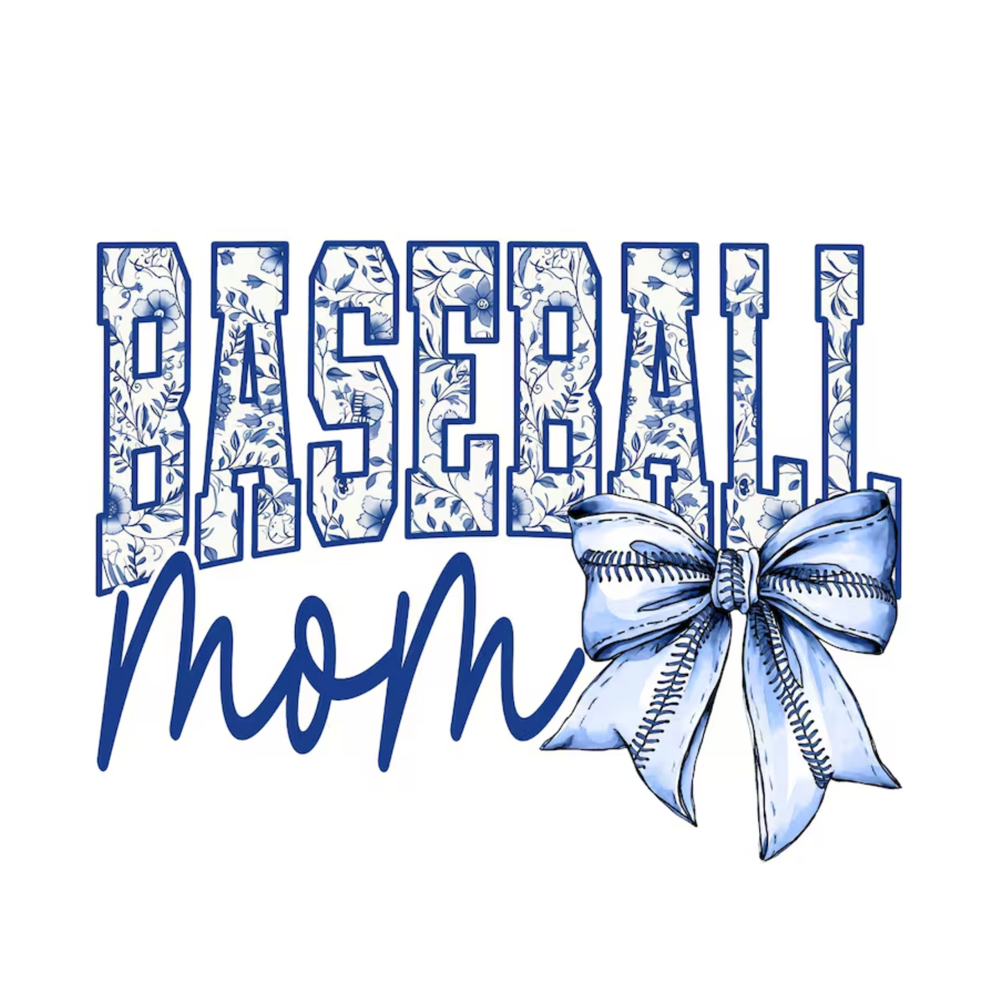 Baseball Mom Toile