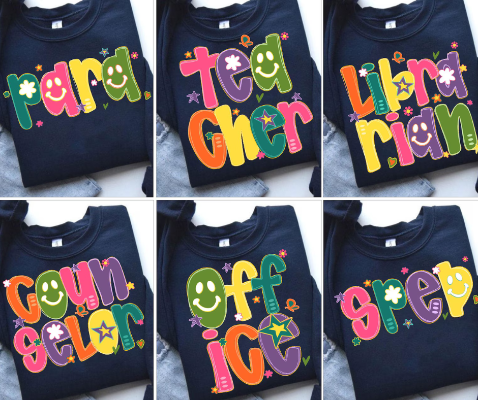 Teacher/Staff Font Boho