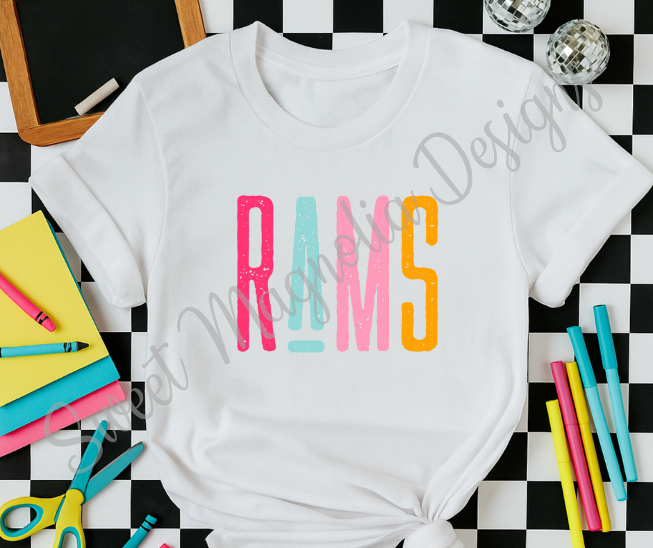 Baskin Rams Colorful