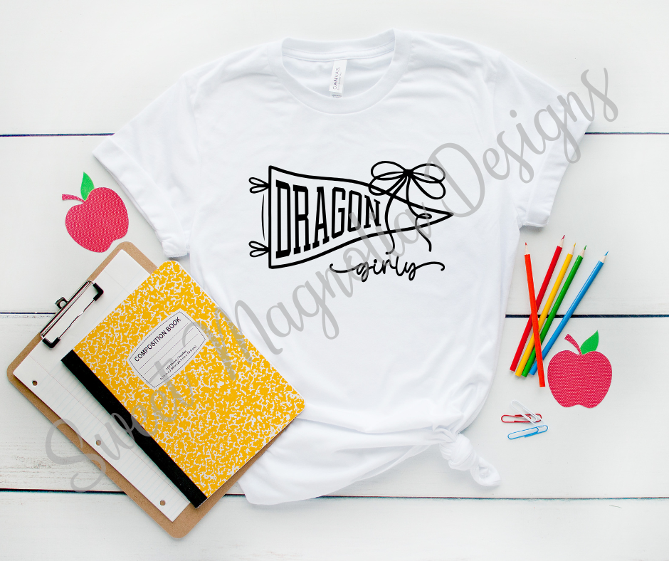 Mangham Dragon Girly Pennant