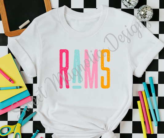 Baskin Rams Colorful