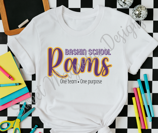 Baskin Script Colorful