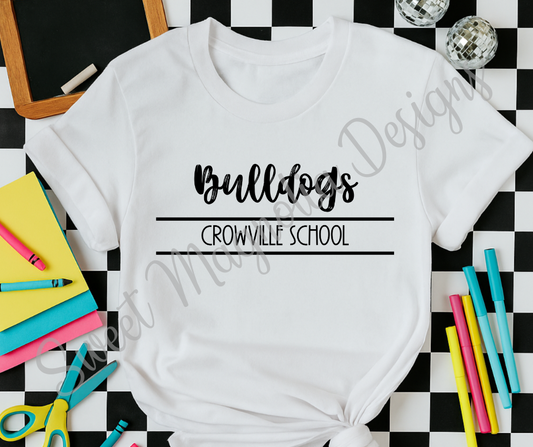 Crowville Script Text