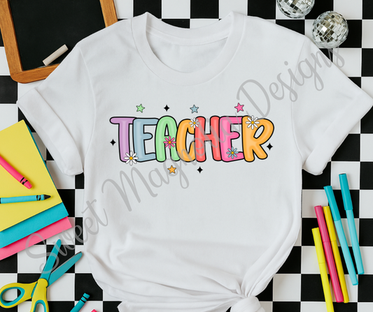 Teacher Cartoonish
