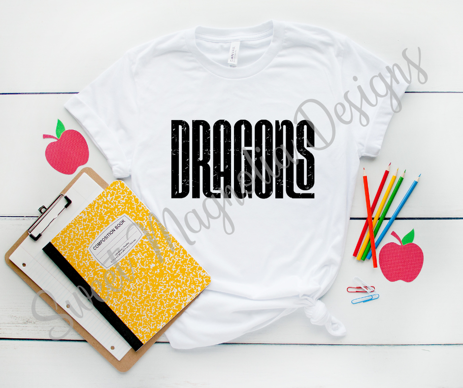 Mangham Dragon Grunge